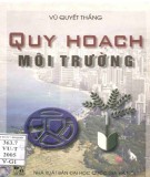 Giáo trình Quy hoạch môi trường: Phần 1