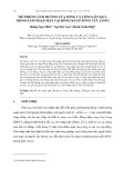 Mô phỏng ảnh hưởng của sông và cống lên quá trình xâm nhập mặn tại đồng bằng sông Cửu Long