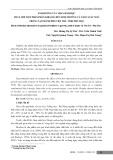 Ảnh hưởng của than sinh học thay thế một phần phân khoáng đến sinh trưởng và năng suất ngô trồng tại thành phố Việt Trì - tỉnh Phú Thọ