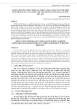 Áp dụng phương pháp tính toán chỉ số chất lượng nước kết hợp phần mềm quản lý cơ sở dữ liệu môi trường nước mặt tại tỉnh Bến Tre