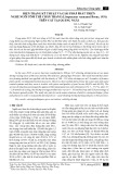 Hiện trạng kỹ thuật và giải pháp phát triển nghề nuôi tôm thẻ chân trắng (litopenaeus vannamei boone, 1931) trên cát tại Quảng Ngãi