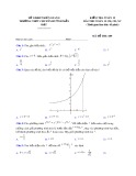 Đề kiểm tra 1 tiết môn Giải tích lớp 12 chương 2 - THPT Chuyên Huỳnh Đạt Mẫn - Mã đề 689