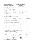 Đề kiểm tra 1 tiết môn Giải tích lớp 12 chương 2 - THPT Nguyễn Trung Trực - Mã đề 140