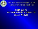 Bài giảng Phương pháp nghiên cứu kinh tế: Chương 3 - Ngô Thị Thuận