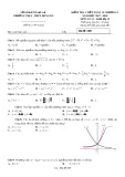 Đề kiểm tra 1 tiết môn Giải tích lớp 12 chương 2 - THCS&THPT Đông Du - Mã đề 889