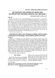 Kết quả bước đầu nghiên cứu Micro-TESE tại viện Mô phôi lâm sàng quân đội, Học viện Quân y