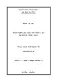 Tóm tắt Luận văn Thạc sĩ Kinh tế: Phát triển khai thác thủy sản xa bờ tại thành phố Đà Nẵng