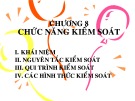 Bài giảng Quản trị học: Chương 8 - Trường Đại học Kinh tế