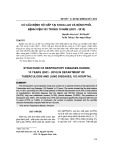 Cơ cấu bệnh hô hấp tại Khoa Lao và Bệnh phổi, Bệnh viện 103 trong 10 năm (2001 - 2010)