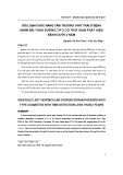 Rối loạn chức năng tâm trương thất trái ở bệnh nhân đái tháo đường týp 2 có thời gian phát hiện bệnh dưới 2 năm