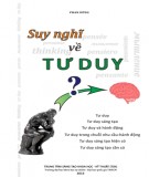  suy nghĩ về tư duy: phần 2 - phan dũng