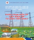  phần trạm biến áp cấp điện áp từ 220kv đến 500kv: phần 2 - tập đoàn điện lực việt nam