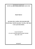 Luận văn Thạc sĩ ngành Âm nhạc: Dạy học dân ca Đông Anh cho sinh viên thanh nhạc trường Đại học Văn hóa, Thể thao và Du lịch Thanh Hóa