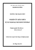 Tóm tắt Luận văn Thạc sĩ Khoa học: Nghiên cứu kích thích sự nảy mầm hạt bắp bằng chitosan