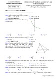 Đề thi KSCĐ lần 3 môn Toán lớp 12 năm 2017-2018 - THPT Ngô Gia Tự - Mã đề 172