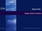 Lecture Economics (19/e) - Chapter 13-Appendix: Wage determination