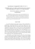 Vấn đề bồi lấp ở các cửa biển Sa Huỳnh (Quảng Ngãi), Tam Quan và Đề Gi (Bình Định) do tác động của các kiểu kè mỏ hàn