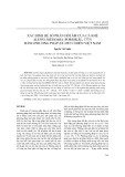 Xác định hệ số phản hồi âm của cá khế alepes djeddaba (forsskål, 1775) bằng phương pháp ex situ ở biển Việt Nam