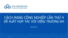 Bà giảng Cách mạng công nghiệp lần thứ 4 đề xuất hợp tác với viện/trường đại học