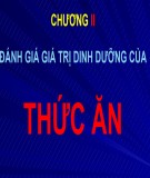 Bài giảng Dinh dưỡng động vật: Chương 2 - TS. Lê Việt Phương