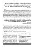 Ứng dụng kết quả chụp cộng hưởng từ và chụp cắt lớp vi tính trong phẫu thuật máu tụ dưới màng cứng mạn tính tại Bệnh viện Đa Khoa hợp lực Thanh Hóa
