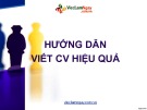 Hướng dẫn viết CV hiệu quả