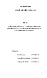 Đề tài: Quản lý hệ thống bán vé máy bay của hãng hàng không vietnam airline sử dụng mô hình CSDL phân tán SQL server