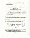 Dynamic amplification factor in the problem of inclined impact