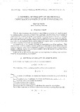 A criteria of ideality of mechanical constraints in principle of compatibility