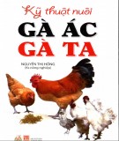  kỹ thuật nuôi gà ác gà ta: phần 2