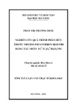 Tóm tắt luận văn Thạc sĩ Khoa học: Nghiên cứu quá trình phân hủy thuốc nhuộm indanthren RED FBB bằng tác nhân Fe3+/C2O4 2-/H2O2/VIS