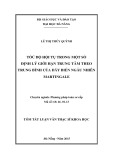 Tóm tắt luận văn Thạc sĩ Khoa học: Tốc độ hội tụ trong một số định lý giới hạn trung tâm theo trung bình của dãy biến ngẫu nhiên martingale