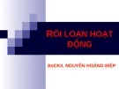 Bài giảng Rối loạn hoạt động