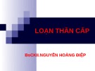 Bài giảng Loạn thần cấp