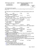 Đề thi học kì 2 môn Hóa học 12 năm 2017-2018 có đáp án - Trường THPT Huỳnh Văn Nghệ