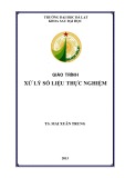 Xử lý số liệu thực nghiệm - TS Mai Xuan Trung