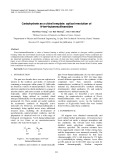 Carbohydrate as a chiral template: optical resolution of N-tert-butanesulfinamides