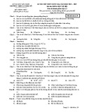 Đề thi thử THPT Quốc gia môn Địa lí năm 2018-2019 lần 1 - THPT Lý Thái Tổ - Mã đề 139