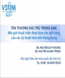 Tổn thương khu trú trong gan: Một giải thuật chẩn đoán dựa vào ánh sáng của các kỹ thuật hình ảnh thông dụng