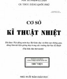  cơ sở kỹ thuật nhiệt (tái bản lần thứ 10): phần 1