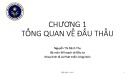 Bài giảng Đấu thầu: Chương 1 - Nguyễn Thị Minh Thu