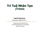 Bài giảng Trí tuệ nhân tạo: Giới thiệu môn học - Nguyễn Nhật Quang (ĐH Bách khoa Hà Nội)