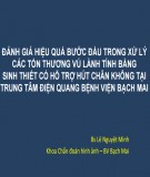 Đề tài: Đánh giá hiệu quả bước đầu trong xử lý các tổn thương vú lành tính bằng sinh thiết có hỗ trợ hút chân không tại trung tâm điện quang bệnh viện Bạch Mai