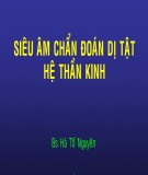 Siêu âm chuẩn đoán dị tật hệ thần kinh