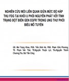 Đề tài: Nghiên cứu mối liên quan giữa mức độ hấp thu FDG tại khối u phổi nguyên phát với tình trạng đột biến gen EGFR trong ung thư phổi biểu mô tuyến