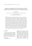 English learning motivation and achievement of police students in Ho Chi Minh city from a sociocultural perspective