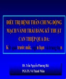 Đề tài: Điều trị bệnh thân chung động mạch vành trái bằng kỹ thuật can thiệp qua da: Kết quả trước mắt, ngắn hạn và trung hạn