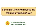 Biểu hiện tăng gánh buồng tim trên điện tâm đồ bề mặt