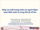 Nâng cao chất lượng chăm sóc người bệnh: Quan điểm quản lý trong thời kỳ số hóa