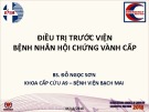 Điều trị trước viện cho người bệnh hội chứng vành cấp - BS. Đỗ Ngọc Sơn